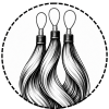 Bleach Blonde #613 Micro-loops Human Hair