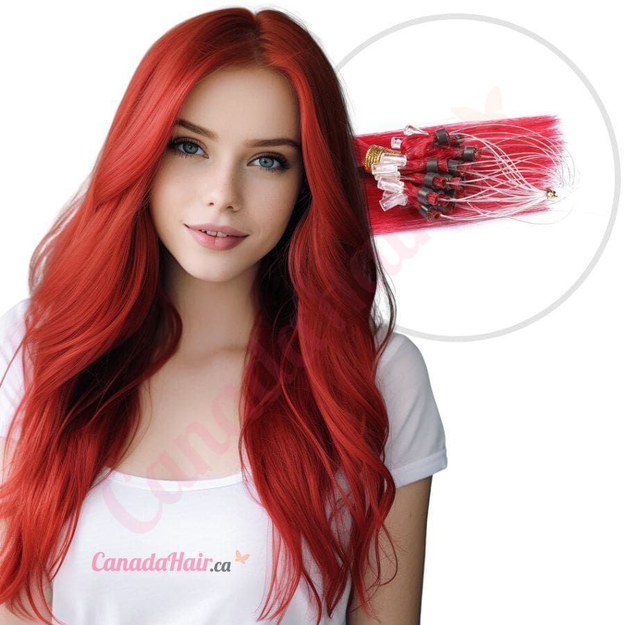 Hair extensions micro beads human hair outlet