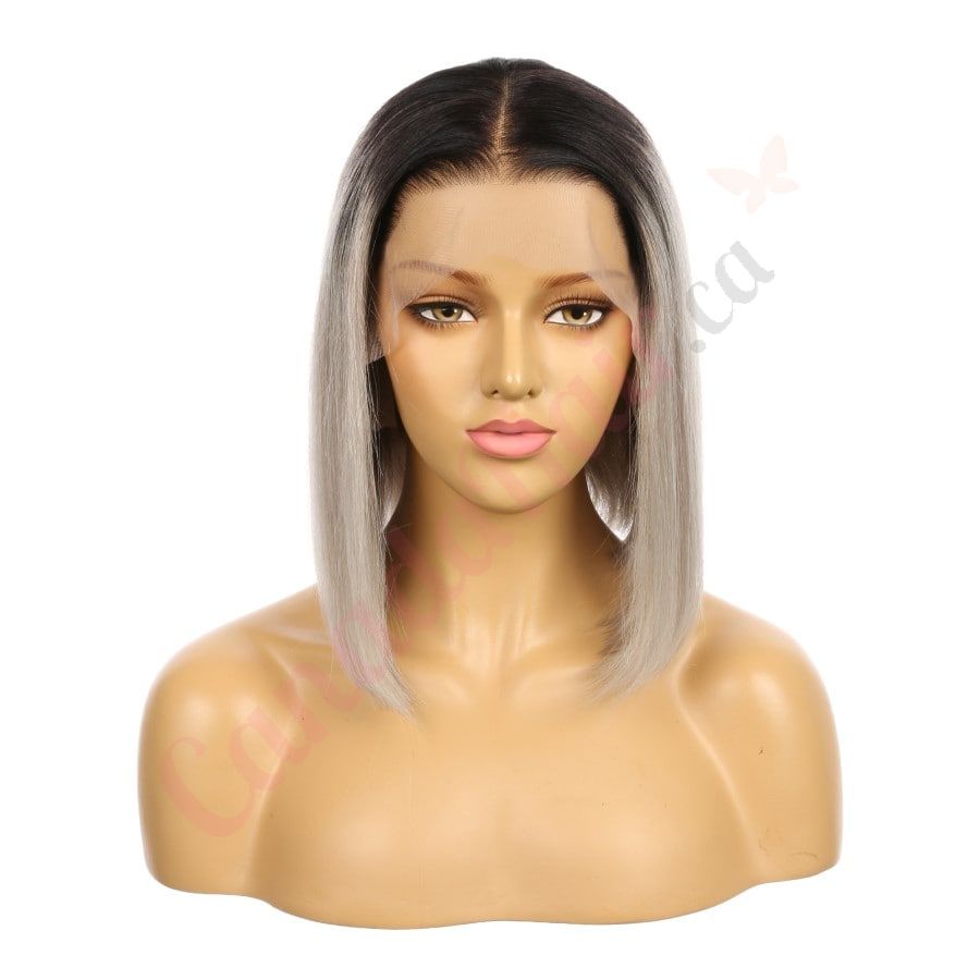 Human hair lace wig 10 inch cheap