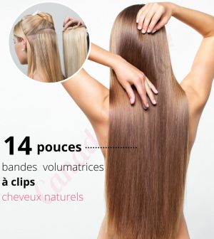 14 inch Volumizer Clip-in Extension - Human Hair