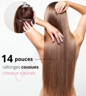 14 Inch Sew-ins Human Hair