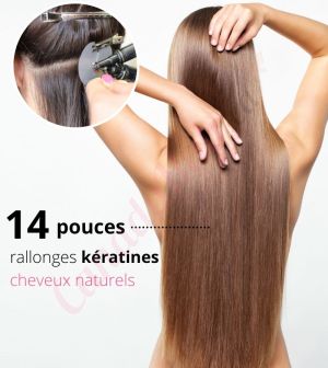 14 Inch Fusion Human Hair