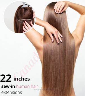22 Inch Sew-ins Human Hair