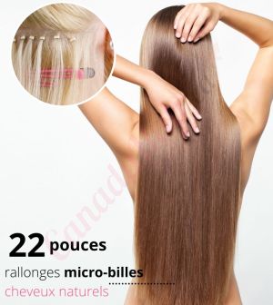 22 Inch Micro-loops Human Hair