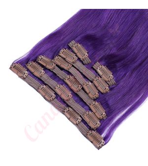 Purple Clip-ins Human Hair