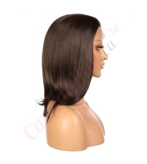 X1707471 - Short Brunette Synthetic Hair Wig [Final Sale]