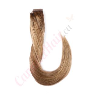 Chestnut Brown Balayage #6t6/18 Ponytail Human Hair