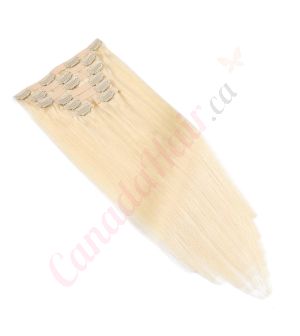 Blonde #60 Clip-ins Remy Hair