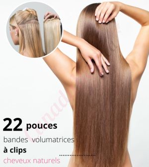 22 inch Volumizer Clip-in Extension - Human Hair