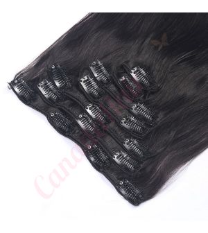canada hair clip in extensions jet black (#1)