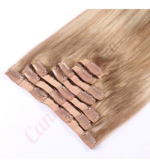 Dark Blonde Balayage Clip-ins Human Hair