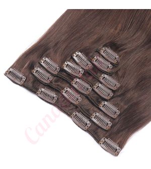 canada hair clip in extensions Dark Brown (#2) 