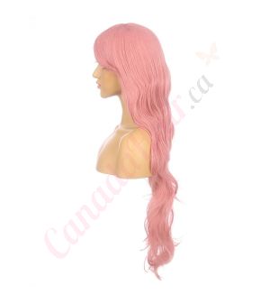Human hair wigs pink cheap