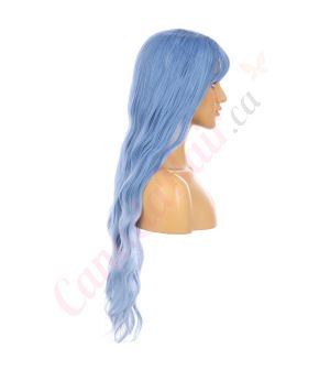 DM1810941-v4 Blue Long Synthetic Hair Wig with Bangs [FINAL SALE]