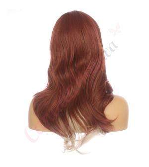 DM1810956-v4 Auburn and Blonde Long Synthetic Hair Wig [FINAL SALE]