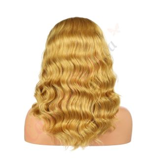 G190322676 - Short Blonde Synthetic Hair Wig [Final Sale]