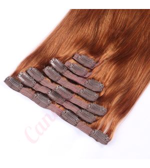 Ginger #30 Clip-ins Human Hair