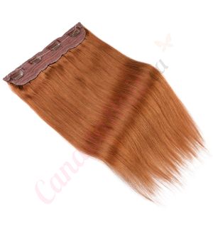 Ginger #30 Invisible Wire Human Hair