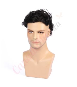 Black / Brown #1B Remy Hair Toupee Replacement System