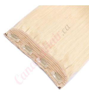 human hair halo extensions 	blonde #60