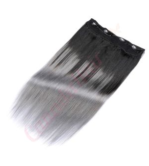 halo extensions	ombre grey