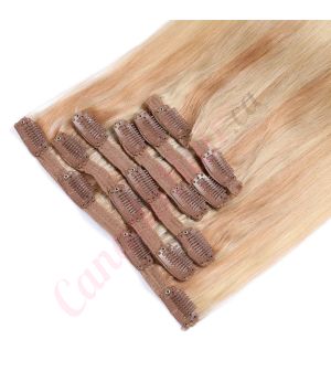 Ombre Light Blonde Clip-ins Human Hair