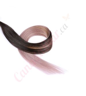 Ombre Pastel Micro-loops Human Hair