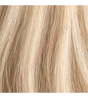 18 inch Clip-ins Remy Human Hair Icy White Blonde P17A Ice White 100g