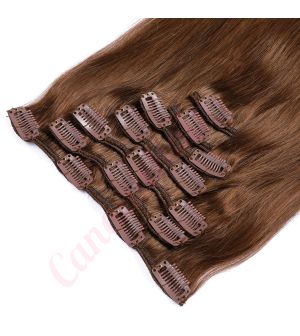 canada hair clip in extensions Chestnut Brown (#6) 