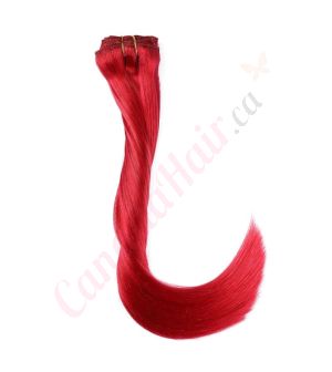 Red Clip-ins Human Hair