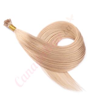 Sandy Blonde Fusion Human Hair
