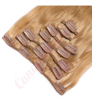 canada hair clip in extensions Strawberry Blonde (#27) 