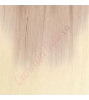 16 inch Clip-ins Synthetic Hair Ombre Ash Blonde 150g [FINAL SALE]