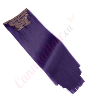 Purple Clip-ins Synthetic Hair [FINAL SALE] 
