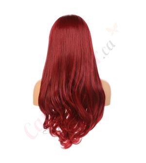G1904785B-v2 - Long Red Synthetic Hair Wig  [FINAL SALE]