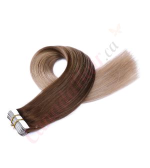 Ombre Blonde Tape-ins Human Hair