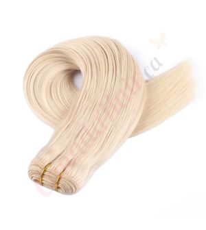 Platinum Blonde Sew-ins Human Hair