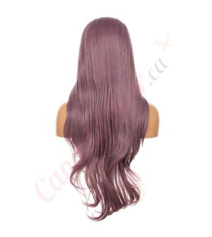 G1707277C-v4 - Long Mauve Pastel  Synthetic Hair Wig  [FINAL SALE]
