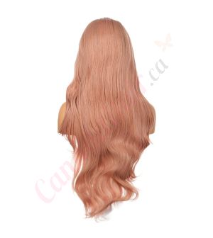 G170731526-v4 - Long Ombre Pastel Pink Synthetic Hair Wig [FINAL SALE]