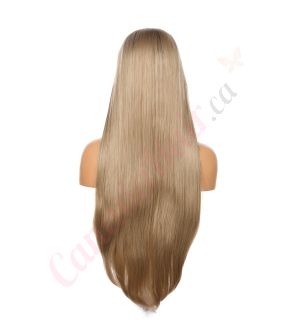 G1707327C-v4 - Long Light Brown Synthetic Hair Wig [FINAL SALE]