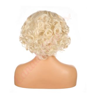 G1707388C-v4 - Short Blonde Synthetic Hair Wig [FINAL SALE]