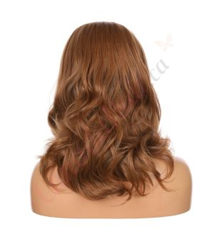 G1707405-v4 - Long Reddish Brown Synthetic Hair Wig  [FINAL SALE]