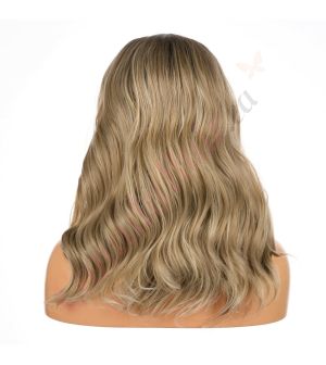 G1903681C-v4 - Short Dark Blonde Synthetic Hair Wig [FINAL SALE]