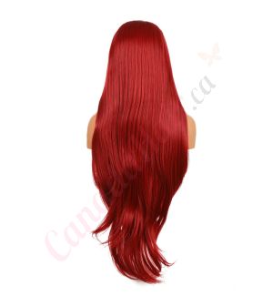 G1904710C-v3 - Long Red Synthetic Hair Wig  [FINAL SALE]