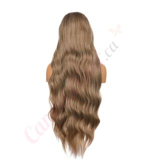 G1904763C-v4 - Long Light Brown Synthetic Hair Wig [FINAL SALE]