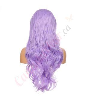 G1904888-v4 - Long Pastel Purple Synthetic Hair Wig  [FINAL SALE]