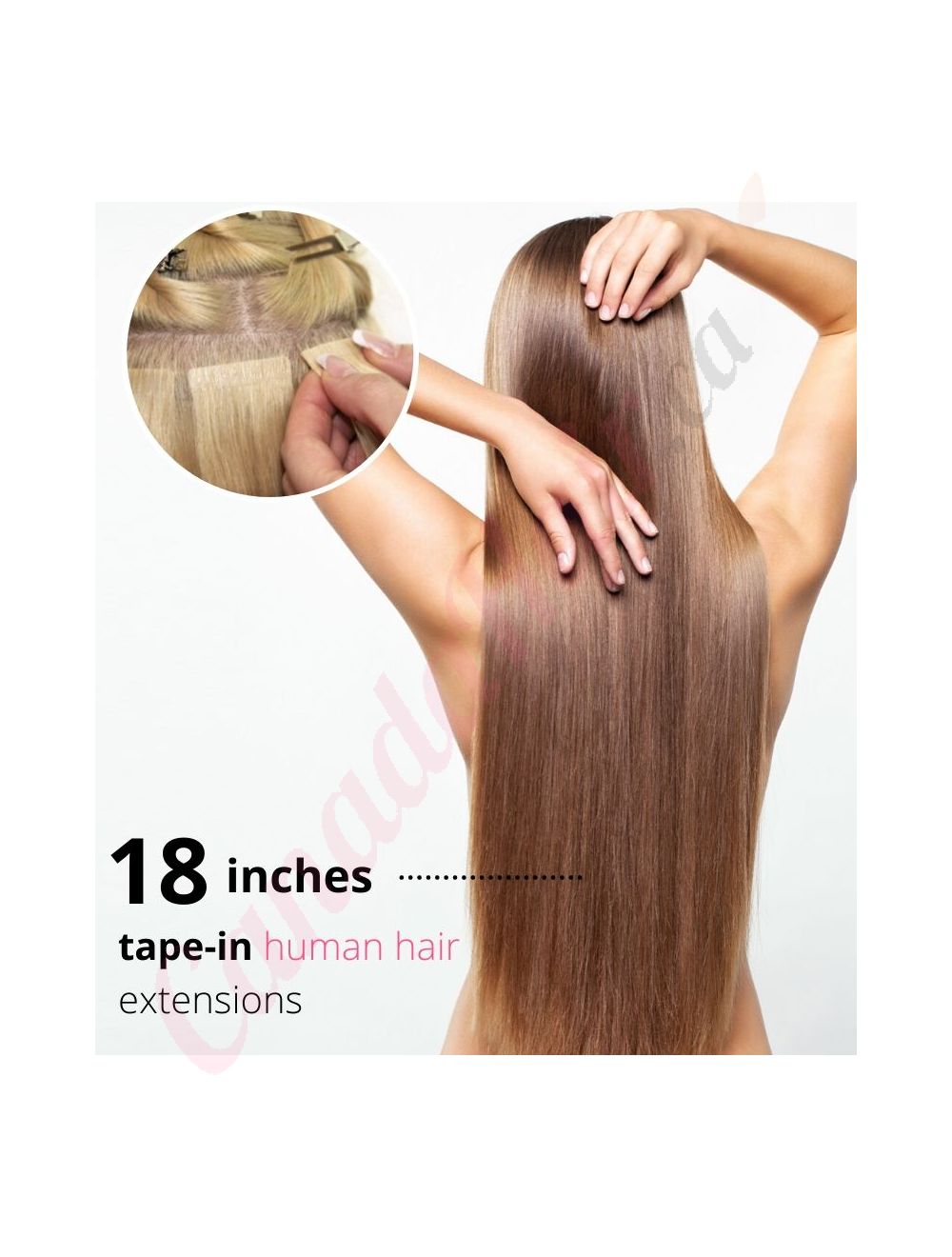 Hair extensions tape in human hair 2025