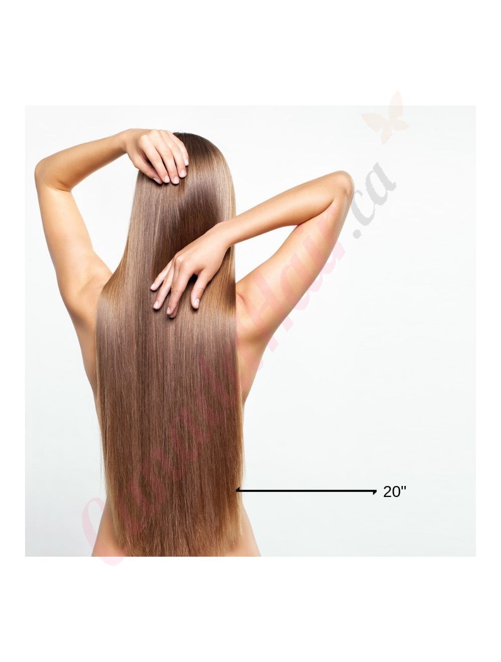 Hair extensions brown 2025