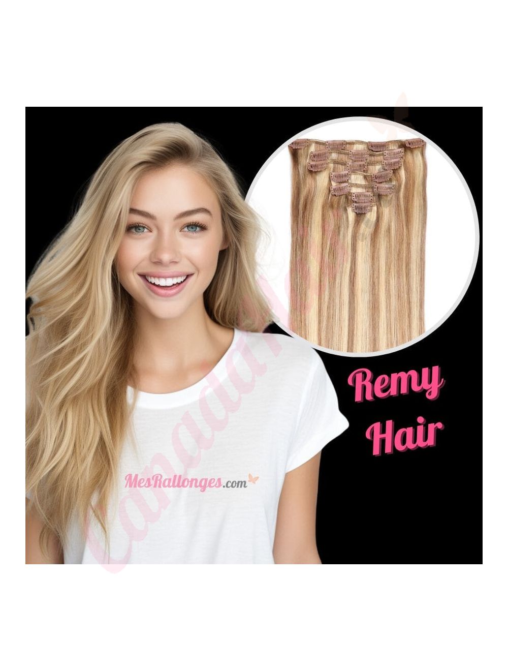 Honey Brown Ash Blonde 12 24 CLIP IN hair extensions 100 real hair premium remy hair 18 inches