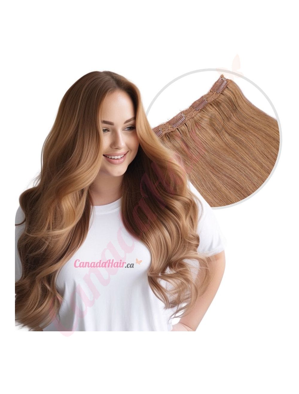 Black Brown 1b Clip in Volumizer Human Hair